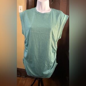 SHEIN Mint Green Short Sleeve Top